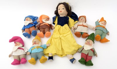 Lot 332 - Norah Wellings Chad Valley for Walt Disney Productions: Snow White and the Seven Dwarfs