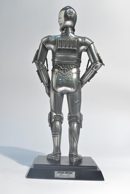 Lot 142 - Compulsion Gallery for Lucas Film Ltd: a pewter sculpture of C3PO