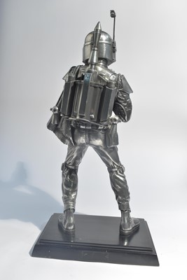 Lot 143 - Compulsion Gallery for Lucas Film Ltd: a pewter sculpture of Boba Fett