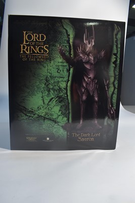 Lot 200 - Sideshow Weta Collectibles: The Fellowship of the Ring, The Dark Lord Sauron polystone statue