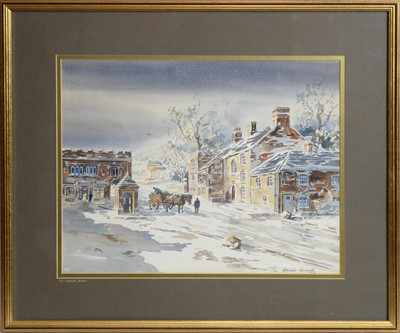 Lot 68 - Ronald Moore - Blanchland | watercolour