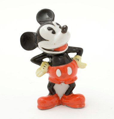 Lot 379 - A Walt Disney Mickey Mouse toothbrush holder; and toothbrush display card.