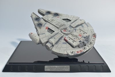 Lot 151 - Code 3 Collectibles Star Wars: The Official Die Cast Replica Millennium Falcon