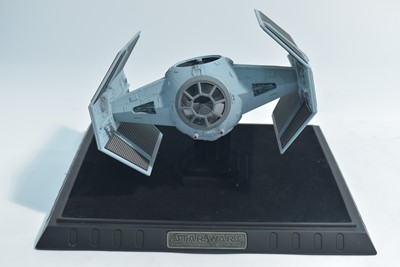 Lot 152 - Code 3 Collectibles Star Wars: The Official Die Cast Replica Darth Vader's TIE Fighter