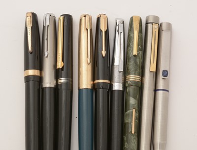 Lot 459 - A collection of fountain pens