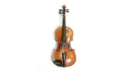 Lot 514 - Violin, bow and case