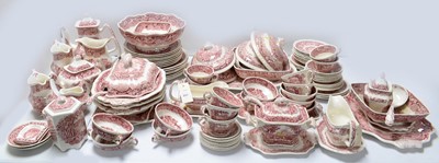 Lot 243 - An extensive part suite of Mason’s ‘Vista’ pattern dinner, tea and coffee ware