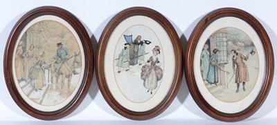 Lot 37 - F. C. Hardy - Romancing Through the Centuries | watercolour with pen and ink