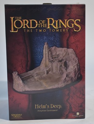 Lot 217 - Sideshow Weta Collectibles: The Lord of the Rings, Helm's Deep polystone Environment
