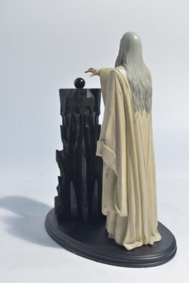 Lot 223 - Sideshow Weta Collectibles: The Lord of the Rings, Saruman the White 1/6 scale polystone figure