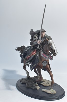 Lot 227 - Sideshow Weta Collectibles: The Lord of the Rings, Aragorn at the Black Gate