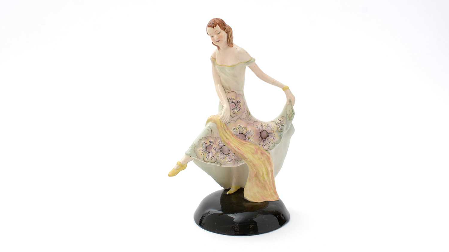 Lot 83 - Goldscheider figure of a dancing girl
