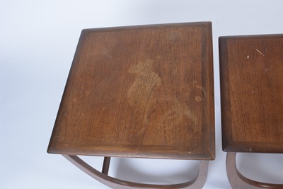 Lot 30 - G-Plan: a nest of teak 'Astro' pattern occasional tables.