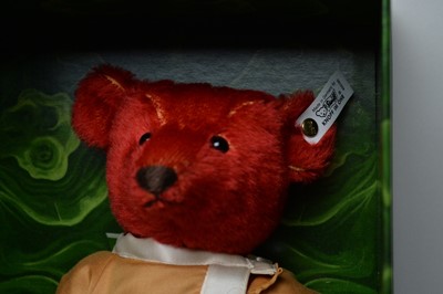 Lot 238 - A Steiff limited edition Alfonzo red mohair teddy bear.