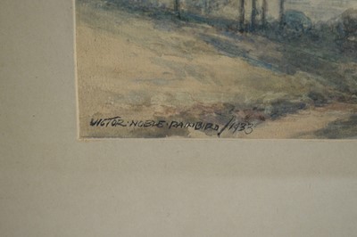 Lot 59 - Victor Noble Rainbird - At Eventide, North Tyne | watercolour