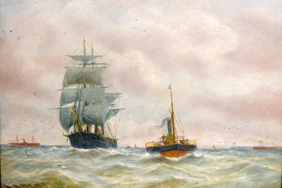 Lot 91 - Bernard Benedict Hemy - Two North East Marine Views | watercolour