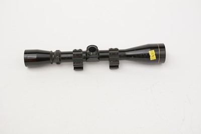Lot 760 - A Swarovski Habicht rifle scope, and another by Leupold