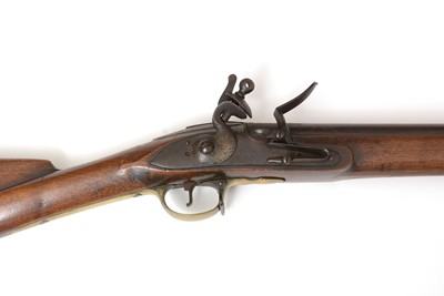 Lot 763 - A 19th Century flintlock musket, by Barnett