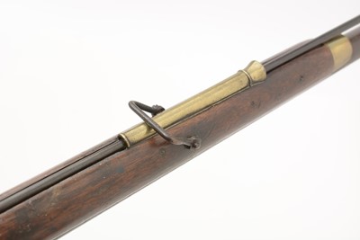 Lot 763 - A 19th Century flintlock musket, by Barnett