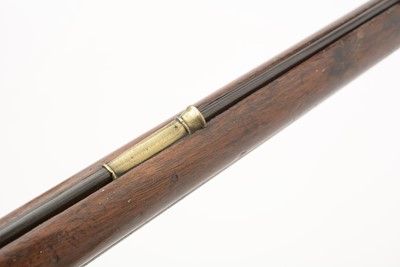 Lot 763 - A 19th Century flintlock musket, by Barnett