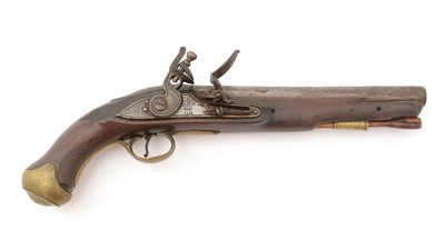 Lot 766 - An early 19th Century flintlock pistol