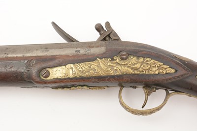 Lot 767 - A late 18th Century Belgian flintlock pistol for the Turkish market