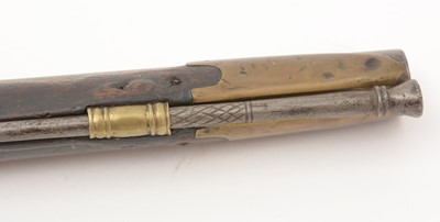 Lot 767 - A late 18th Century Belgian flintlock pistol for the Turkish market