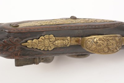 Lot 767 - A late 18th Century Belgian flintlock pistol for the Turkish market