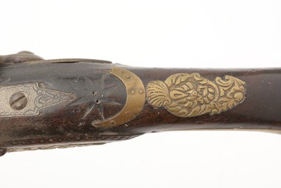 Lot 767 - A late 18th Century Belgian flintlock pistol for the Turkish market