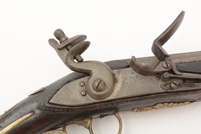 Lot 767 - A late 18th Century Belgian flintlock pistol for the Turkish market