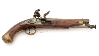 Lot 768 - An early 19th Century flintlock pistol