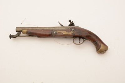 Lot 768 - An early 19th Century flintlock pistol