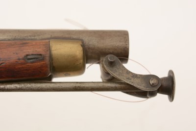 Lot 768 - An early 19th Century flintlock pistol
