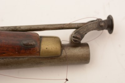 Lot 768 - An early 19th Century flintlock pistol