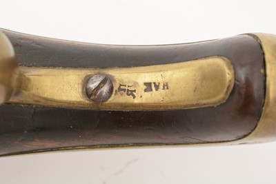 Lot 1020 - A mid-19th Century Russian  1839 pattern Cossack Enlisted man’s flintlock pistol