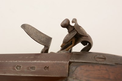 Lot 770 - A late 19th Century flintlock pistol, by Harvey, Exeter