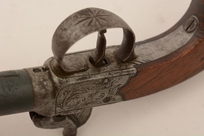 Lot 771 - Two early 20th Century percussion pistols