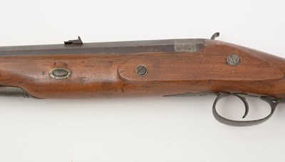 Lot 774 - A Victorian 6-bore percussion gun by Isaac Hollis & Sons