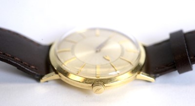 Lot 511 - Longines Mystery Dial: a 14ct yellow gold cased automatic wristwatch
