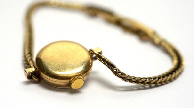 Lot 153 - A 9ct yellow gold cocktail watch
