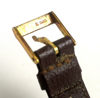 Lot 510 - Omega Geneve: a gilt cased automatic wristwatch