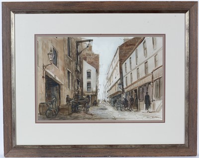 Lot 51 - Peter Knox - Newcastle Quayside | watercolour