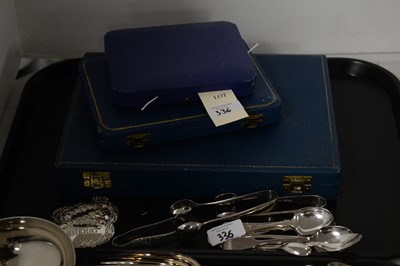 Lot 336 - Various items of cutlery; and other items.