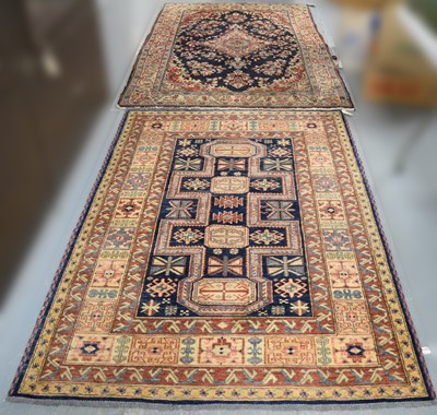 Lot 87 - Two Persian rugs.