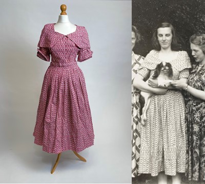 Lot 837 - 1950s Day Dresses | including a Harrod's of London ready-to-wear frock