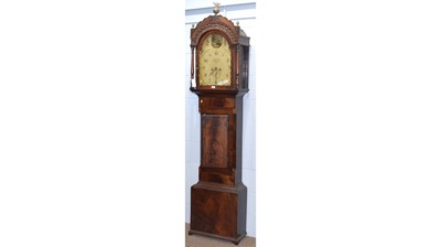 Lot 59 - Thomas Armstrong, Poulton: a 19th C mahogany longcase clock.