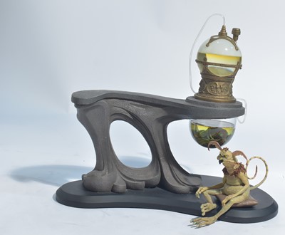 Lot 154 - Attakus Collection Star Wars: Salacious Crum with Jabba's Hookah Pipe