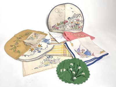 Lot 825 - 1930s and later colourful and kitsch domestic needlework