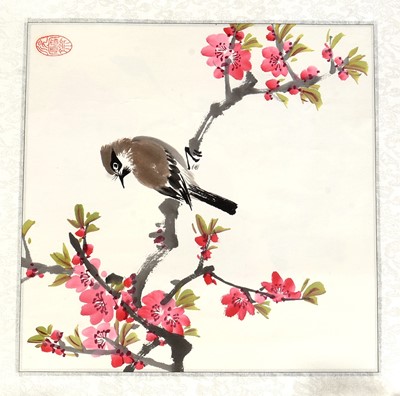 Lot 662 - Follower of Zhao Shao'ang eight unframed watercolours