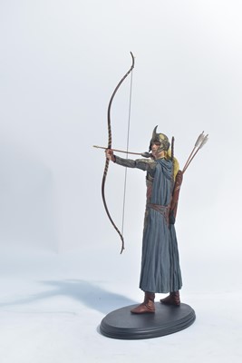 Lot 262 - Sideshow Weta Collectibles: The Lord of the Rings, Galadhrim Archer polystone figure
